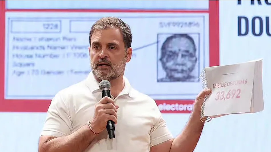 *शकुन रानी को 'डबल वोटर' बताकर फंसे राहुल: चुनाव आयोग ने डेटा पर उठाए सवाल*